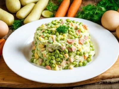 Инфографика: в какую стоимость обойдутся продукты для салата оливье в Якутске