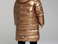 Пальто текстильное с полиуретановым покрытием для девочек