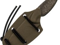 Нож с фиксированным клинком Pilgrim, сталь AUS-8 BSW, рукоять CrazyFiber Micarta)