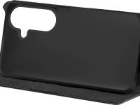 Чехол-книжка uBear Memo Case для Samsung Galaxy S26 FE, искусственная кожа черный