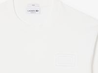 Хлопковая футболка Lacoste с длинным рукавом унисекс