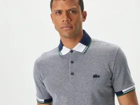 Мужское хлопковое поло Lacoste