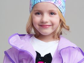 Шапка трикотажная для девочек, 2 шт в комплекте