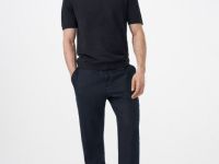 Джемпер с коротким рукавом, Синий