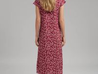 Шифоновое платье миди с цветочным принтом