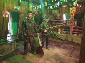 Работники культуры из Якутска помогают восстановить здание музея в Усть-Нере