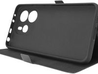 Чехол-книжка BoraSCO для Xiaomi REDMI Note 14 4G Чёрный