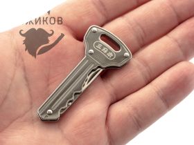 Складной нож-брелок Sanrenmu Ключ, 102 мм
