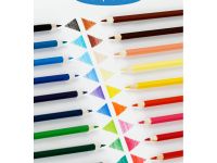 Набор карандашей цветные Гамма "Классические", 18 цв., заточен., картон. упаковка, европодвес