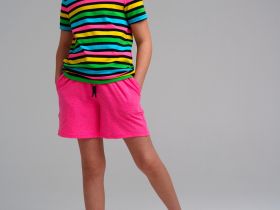 Шорты трикотажные для девочек, 2 шт в комплекте