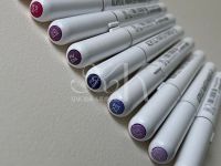 Набор маркеров акриловые Languo, 9 цветов, пурпурные оттенки