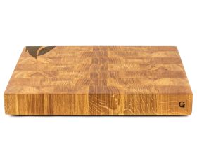 Доска разделочная торцевая, дуб, 32х50х5 см