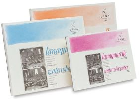 Альбом-склейка для акварели Lana "Lanaquarelle" Torchon 36х51 см 20 л 300 г