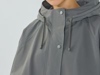 Куртка оверсайз с капюшоном, Серый
