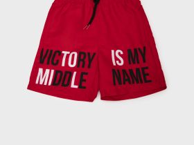 Шорты текстильные плавательные для мальчиков, длинные