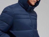 Утепленная куртка с воротником-стойкой