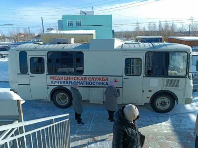 Передвижной флюорограф начал работу в Якутске