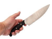 Кухонный нож Универсал, сталь VG-10, цельнометаллический поварской нож, рукоять G10