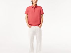 Мужское поло Lacoste PARIS стандартного кроя