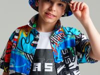 Панама текстильная для мальчиков