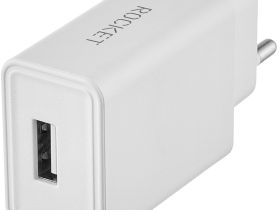 Зарядное устройство Rocket Base Combo USB с кабелем USB 10 Вт Белое