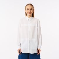 Женская блузка Lacoste свободного кроя