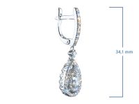 Серьги из белого золота э4012сг11180500_white