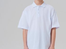 Джемпер трикотажный с воротником поло для мальчиков