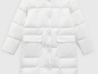 Стеганое пуховое пальто