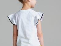 Фуфайка трикотажная для девочек (футболка)