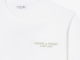 Мужская хлопковая футболка Lacoste