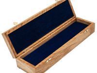 Шкатулка для ножа дуб, бесцветное масло