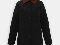 Утепленная куртка с вельветовым воротником