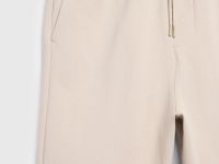 Шорты трикотажные интерлок, Бежевый