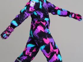 Перчатки текстильные для девочек