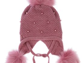 Шапка вязаная для девочки