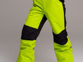 Брюки текстильные с полиуретановым покрытием для мальчиков