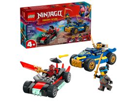 Ninjago 71840 Конструктор Гоночная дуэль Роуг против Дрикс