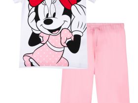 Пижама: футболка и бриджи для девочки Disney