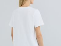 Футболка с ожерельем, Белый