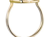 Классическое кольцо из желтого золота с бриллиантами э0301кц01210501