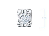 Классическая подвеска из серебра э0612пд06210861_white