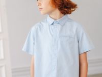 Рубашка с коротким рукавом для мальчика