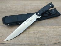 Тактический нож Атлант 3, сталь D2, черная рукоять, Нокс