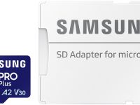 Карта памяти Samsung PRO Plus microSDXC U3 Class 10 256GB MB-MD256SA/EU с адаптером
