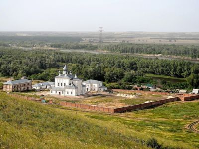 Кременской Вознесенский мужской монастырь. Ансамбль застройки