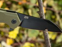 Нож складной Firebird by Ganzo FH31B-GR, сталь D2, рукоять G10, зеленый