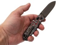 Складной нож Kizer Drop Bear, сталь S45VN, рукоять карбон