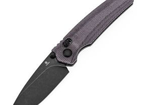 Складной нож Tenable Raven, сталь 14C28N, рукоять микарта, фиолетовый