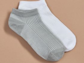 Носки Socks, белые/серые